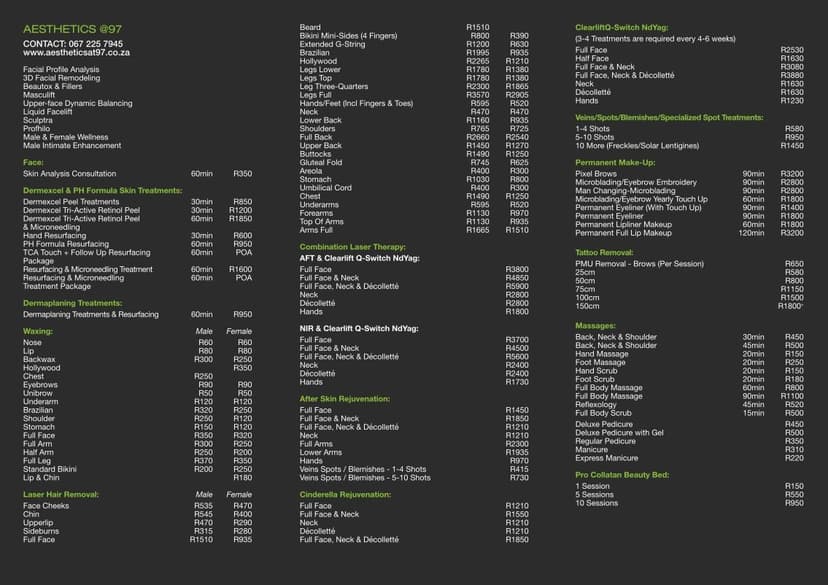 Service Menu Back Logo